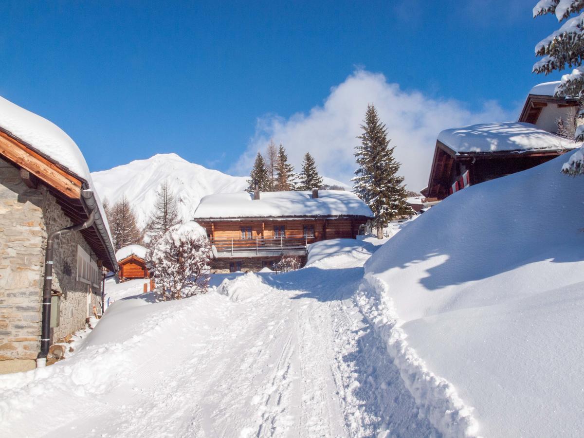 Gruppenhaus Im Walliser Alpstyle Rosswald Zewnętrze zdjęcie