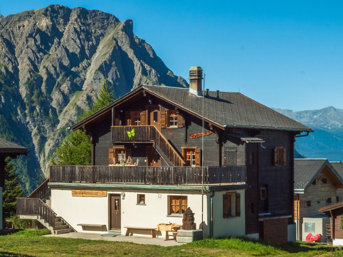 Gruppenhaus Im Walliser Alpstyle Rosswald Zewnętrze zdjęcie
